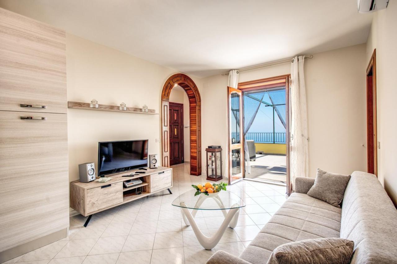 Magdalene'S House - Sea View Terrace Apartment Massa Lubrense Ngoại thất bức ảnh