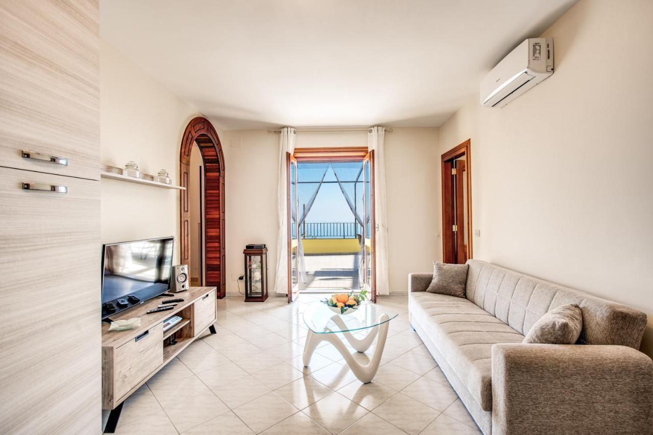 Magdalene'S House - Sea View Terrace Apartment Massa Lubrense Ngoại thất bức ảnh
